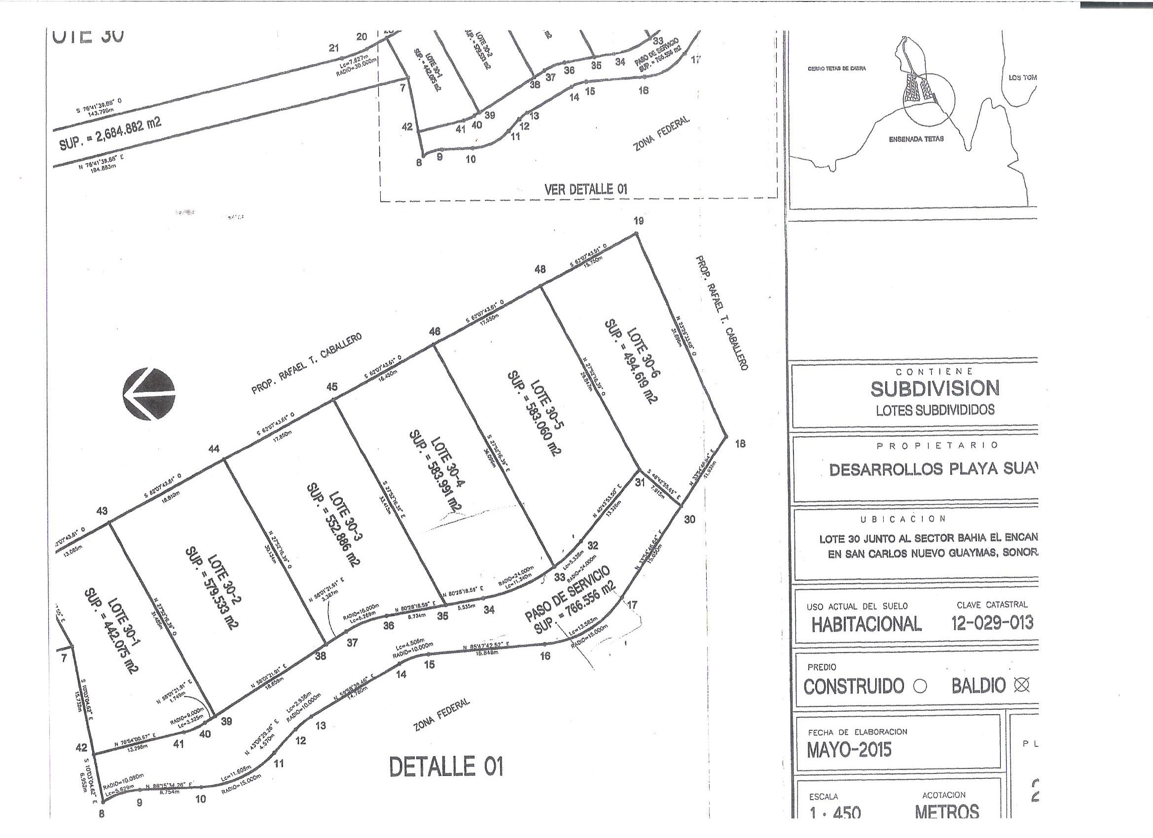 ENCANTO DEL MAR -Planos- 001